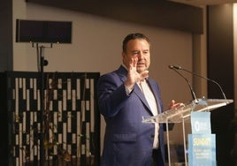 Alfonso Villalva, durante un acto el año pasado en Gijón.