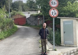 Alberto Fuente, vecino del Arbejil