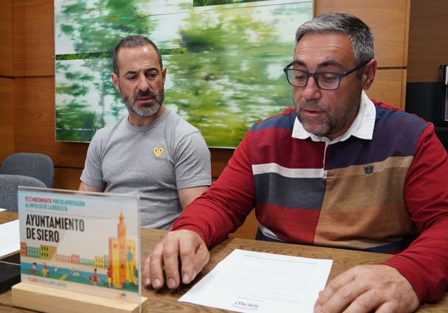 Ángel García y Pergentinio Martínez.