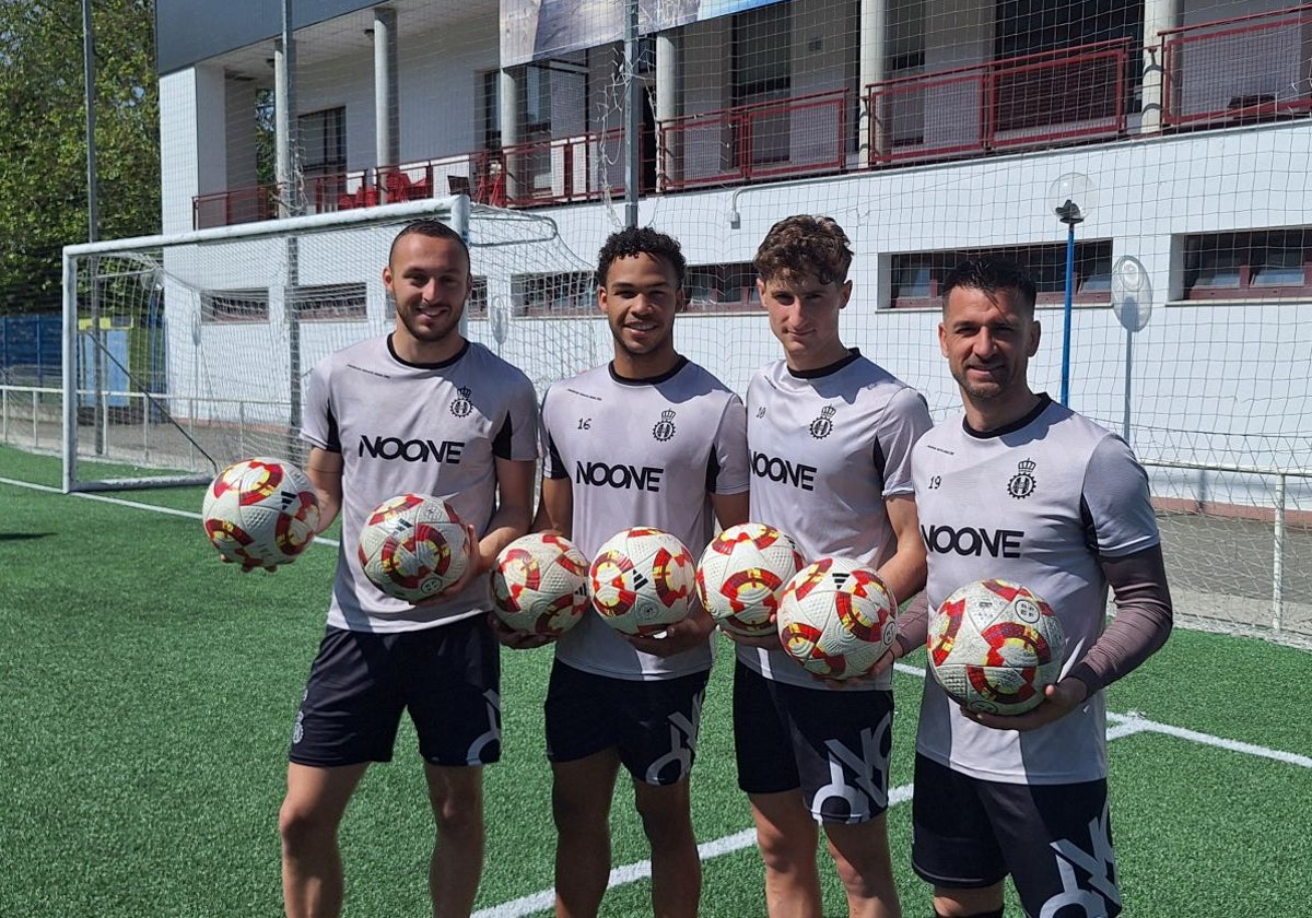 El Real Avilés tiene su artillería a punto