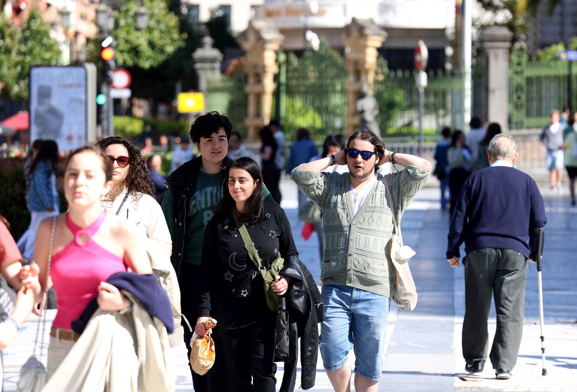 Turistas en las principales ciudades asturianas