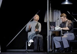 Una escena de 'La desgracia', de Ambigú.