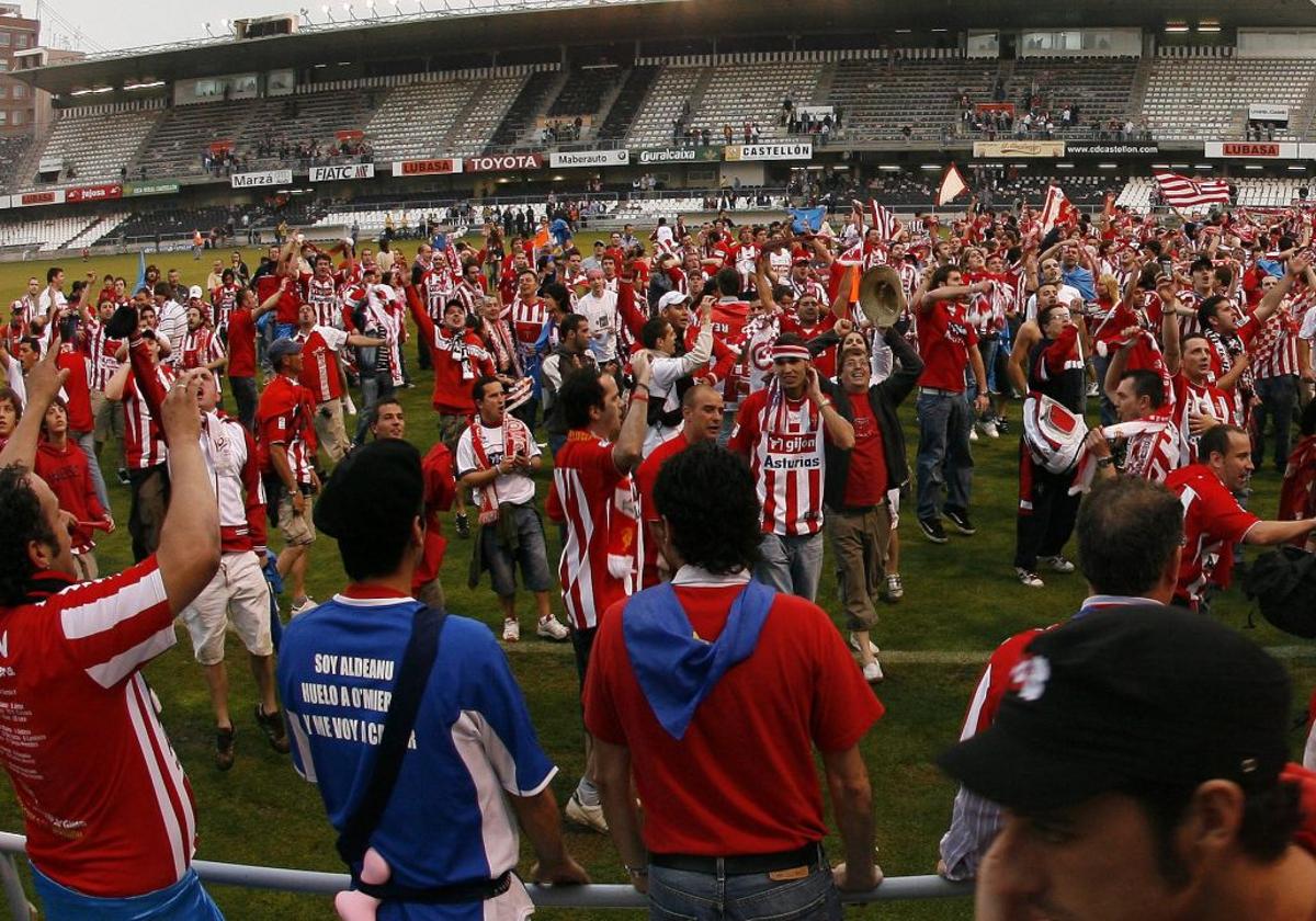 El día que el Sporting de Gijón pasó de la tristeza a la euforia en Castellón: «Parecía que habíamos ascendido»