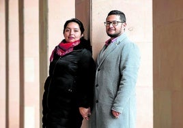 Analy Velásquez y Daniel Vargas.
