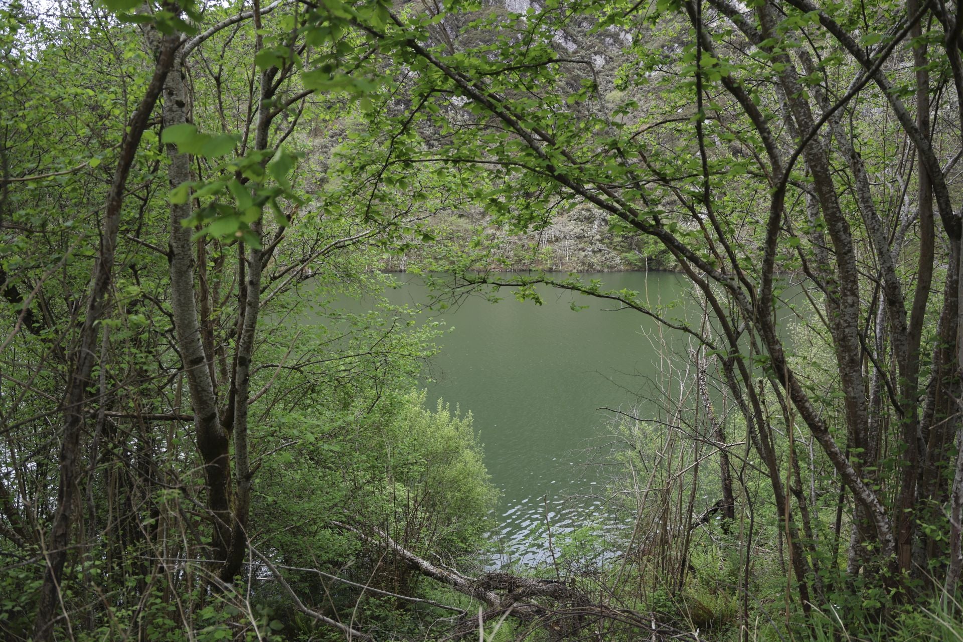 Drones, grandes flotadores y una grúa para sacar el helicóptero del embalse de Tanes