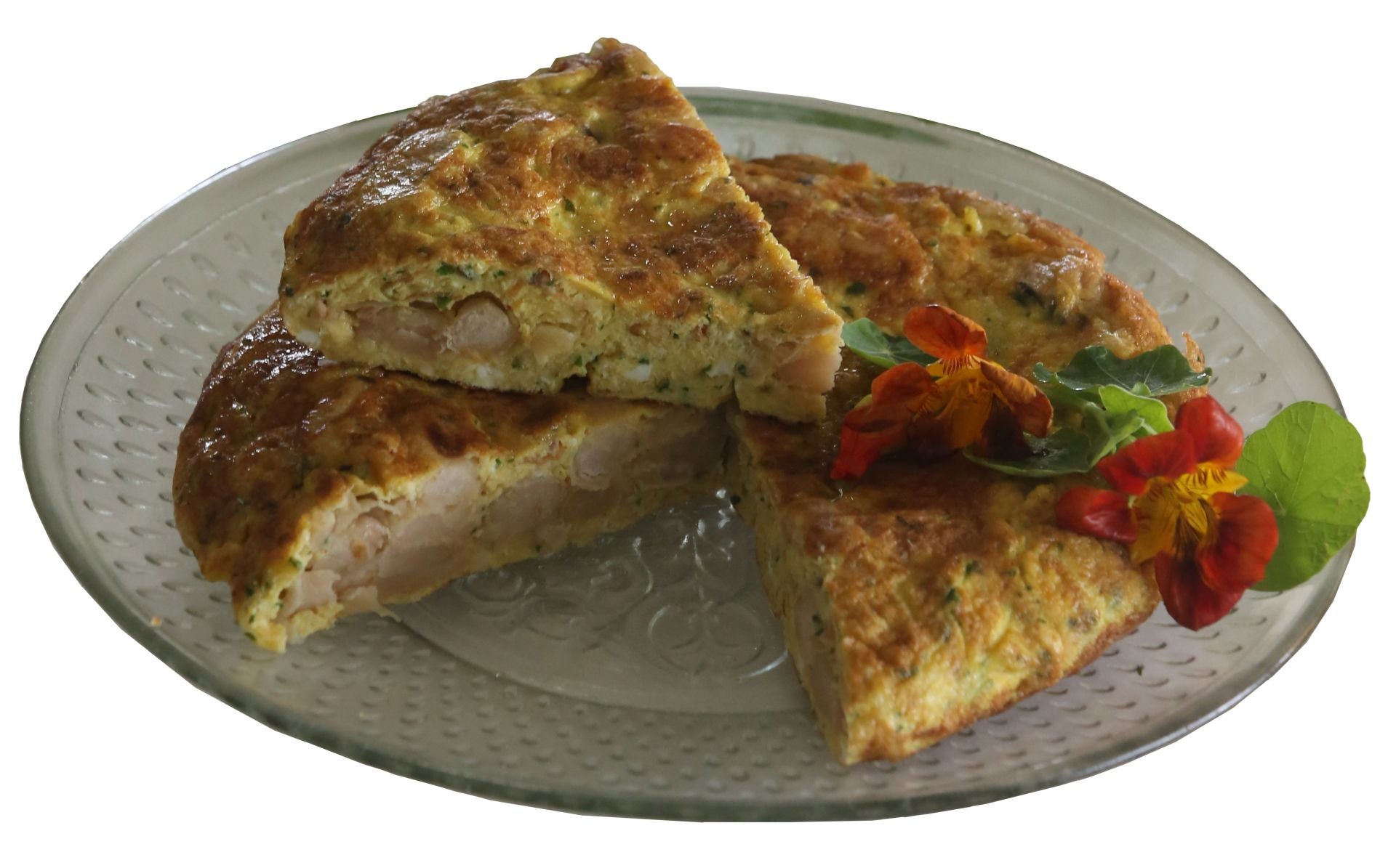 Tortilla de fabes del restaurante Casa Telva, en Valdesoto.