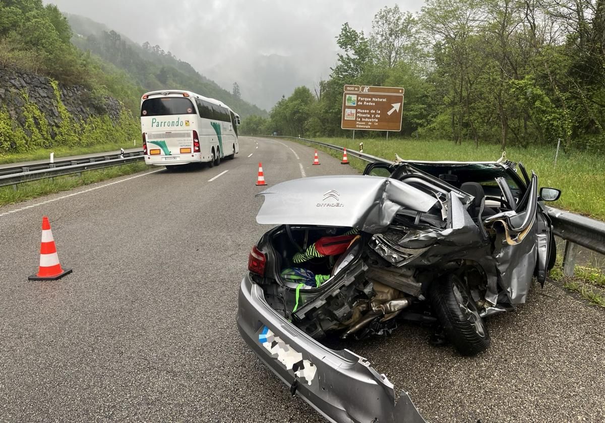 Accidente en la Autovía Minera.
