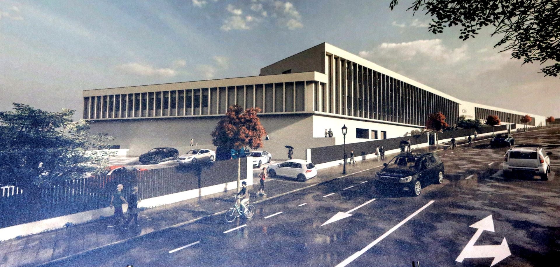 Nueve empresas pujan por la obra del colegio de Montecerrao, licitado en 21,4 millones