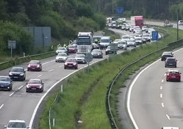 Retenciones en la autopista 'Y'.