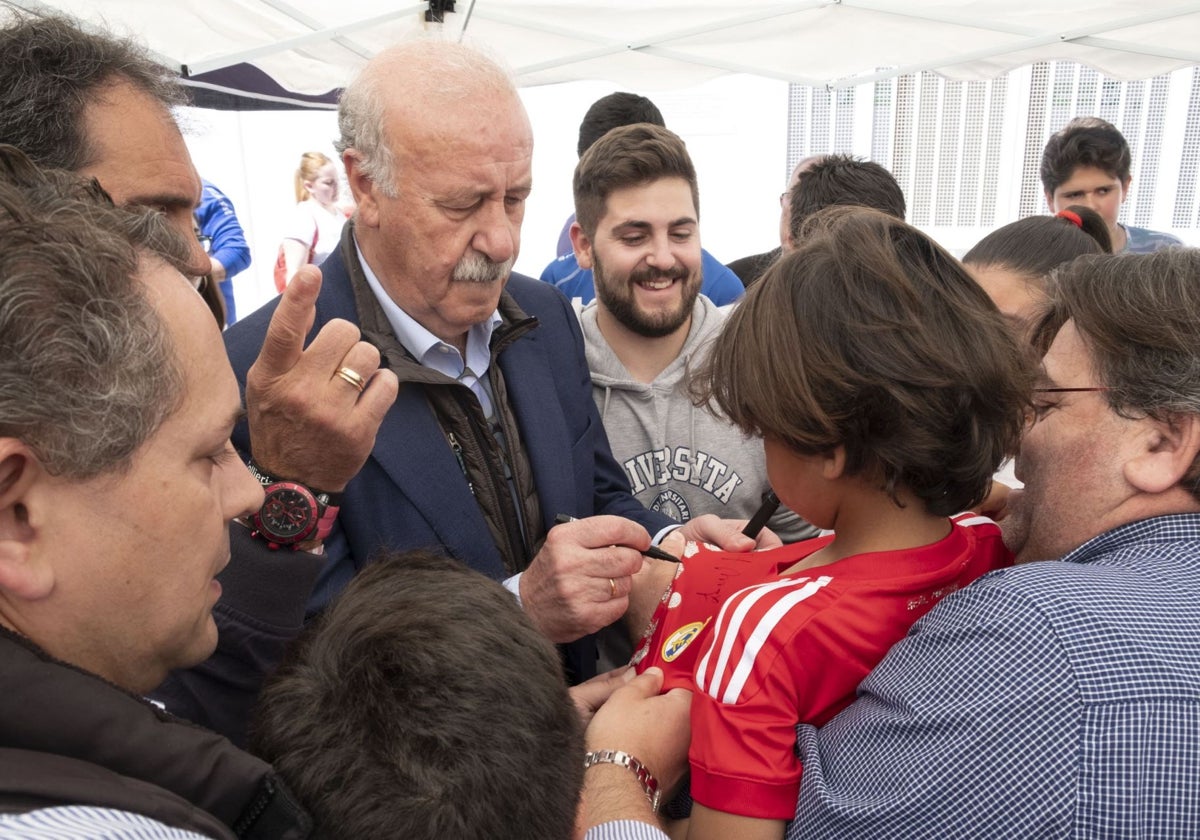 Vicente del Bosque estará en Gijón para recoger el Premio Iñaki Churruca de las peñas sportinguistas
