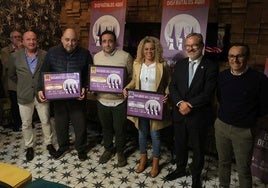 Javier Martínez, Iván Villar, Iván Hortal, Beti Zucir, Alfredo García Quintana y Fernando Corral.