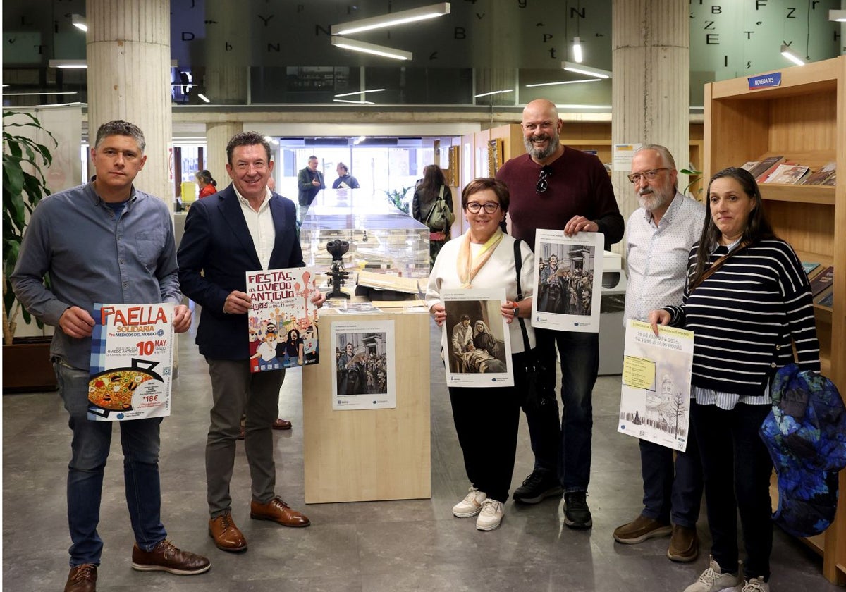 Los vecinos del Oviedo Antiguo homenajean al médico Ildefonso Martínez