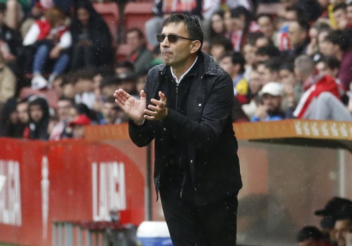 Garitano, entrenador del Sporting: «Me entró el miedo tras las dos victorias»