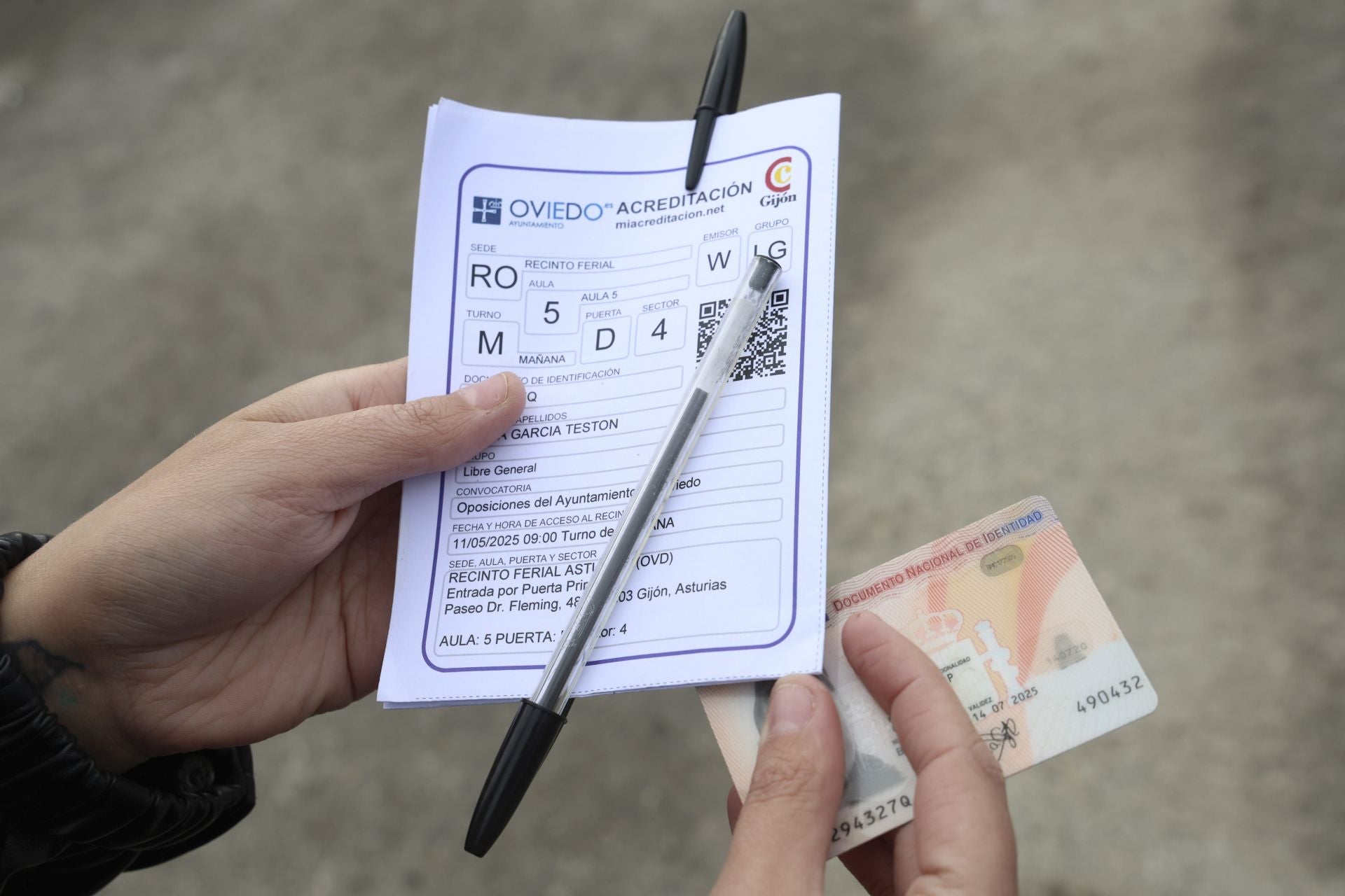 Muchos nervios entre los casi 3.000 aspirantes a una plaza en el Ayuntamiento de Oviedo