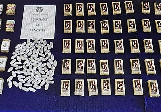 Detenido en Avilés el cabecilla de una red de narcotráfico en Asturias: decomisados 13 kilos de hachís y 19 gramos de marihuana