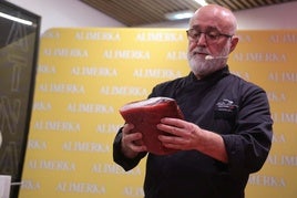 El Michelin madrileño Ricardo Sanz trabajó con atún rojo en Oviedo