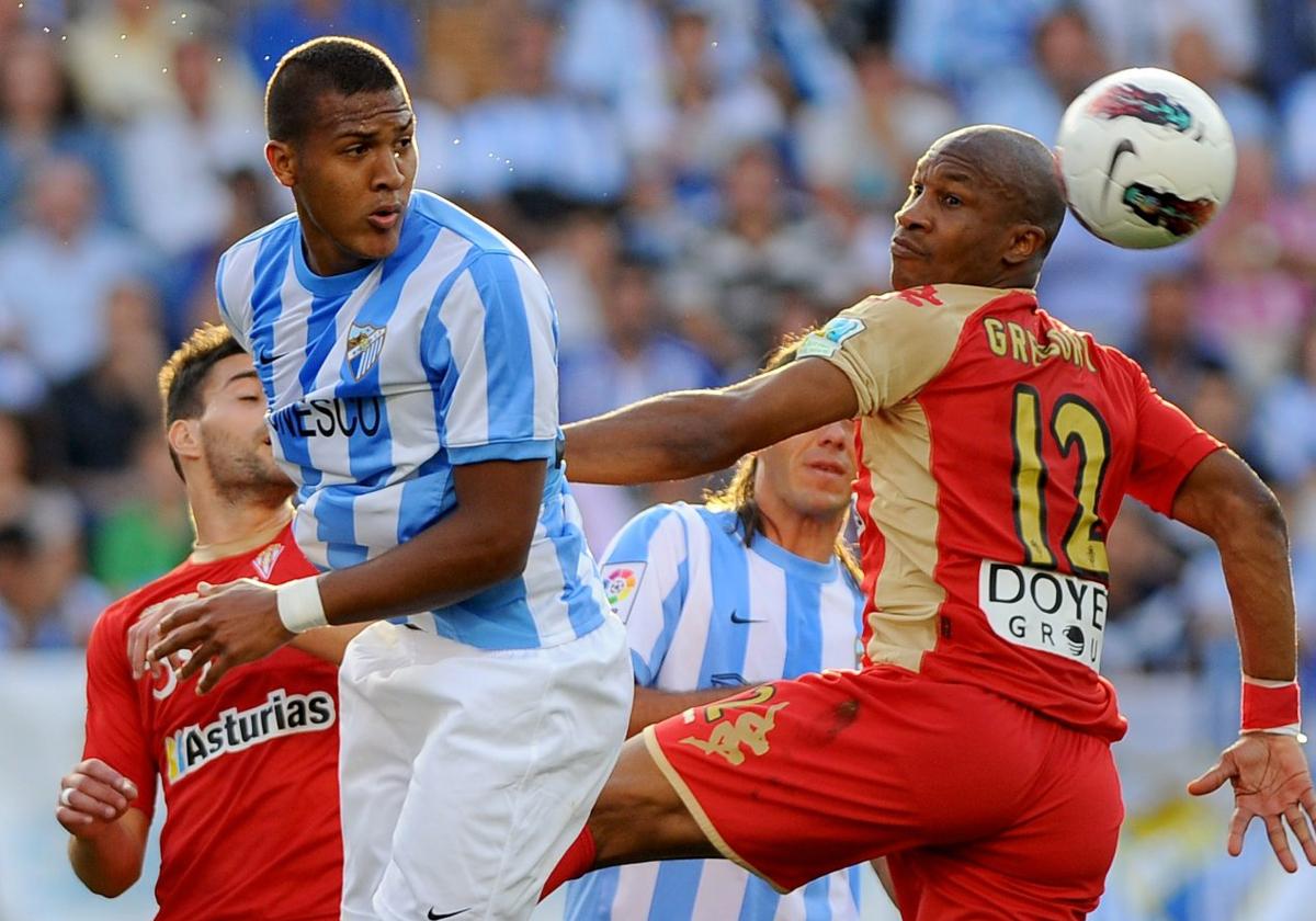 Cuatro décadas de sequía del Sporting de Gijón en La Rosaleda