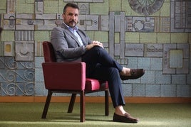 Daniel González, presidente de la Cámara de Comercio de Avilés.
