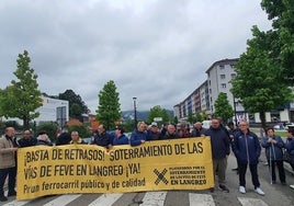 Nueva protesta exigiendo el final del proyecto del soterramiento