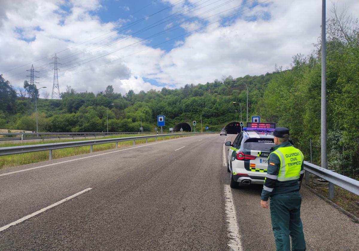 Investigan a un kamikaze en Asturias por circular cuatro kilómetros en sentido contrario por la A-63