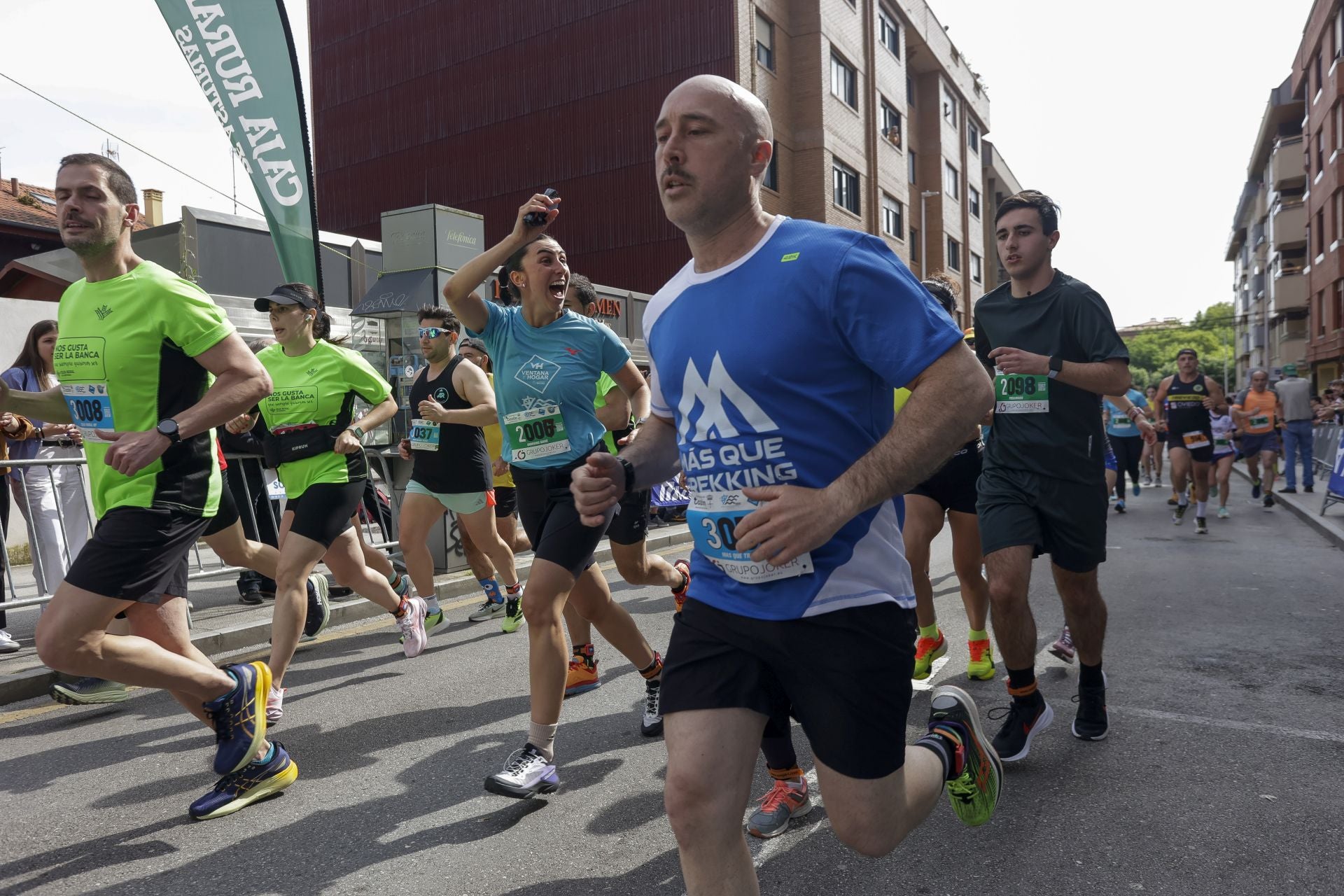 La Media Maratón Marinera de Luanco, en imágenes