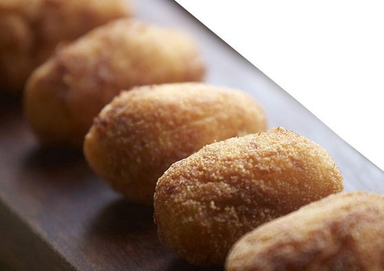 Una tabla de croquetas.