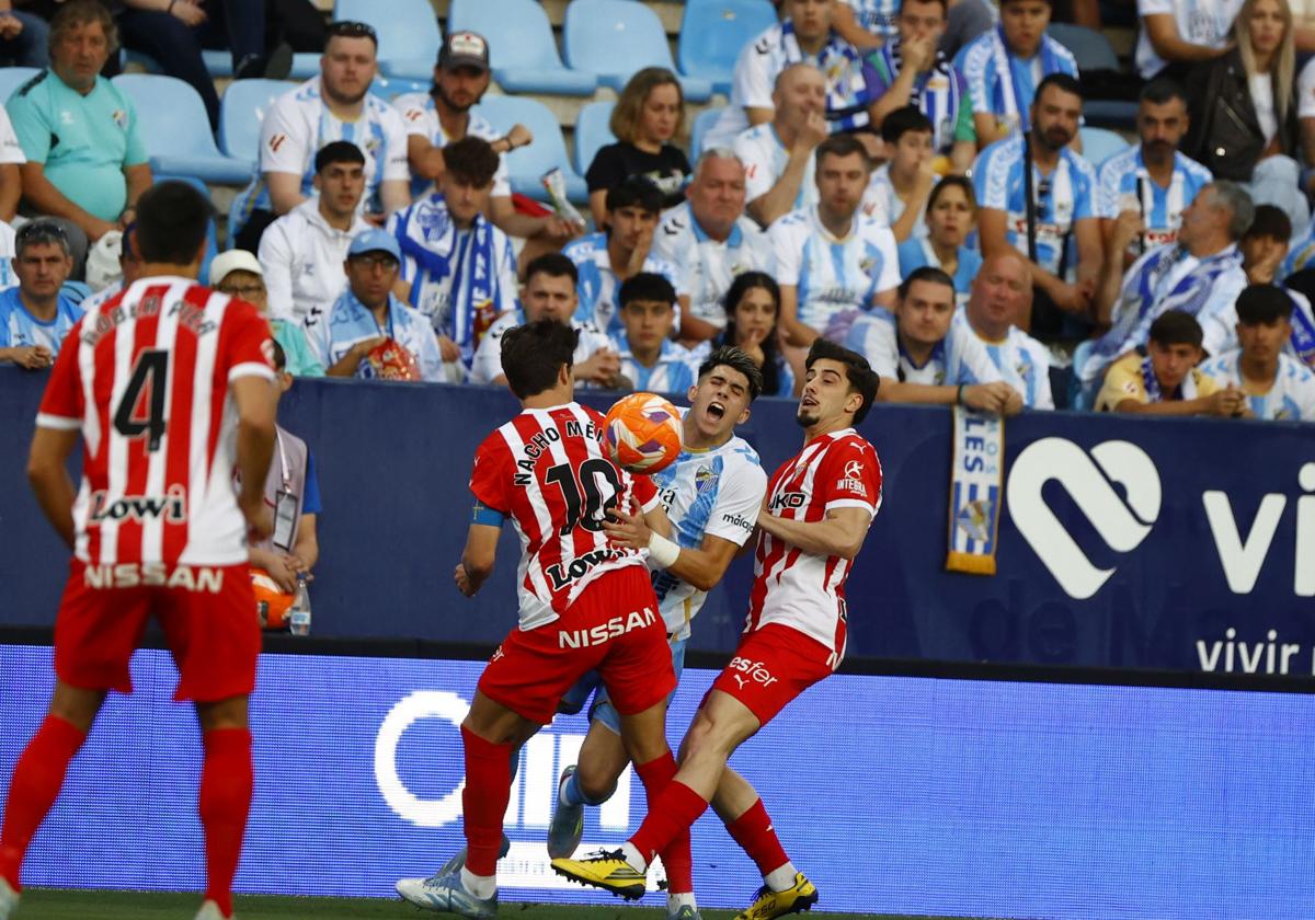 Las mejores imágenes del Málaga (2-1) Sporting de Gijón