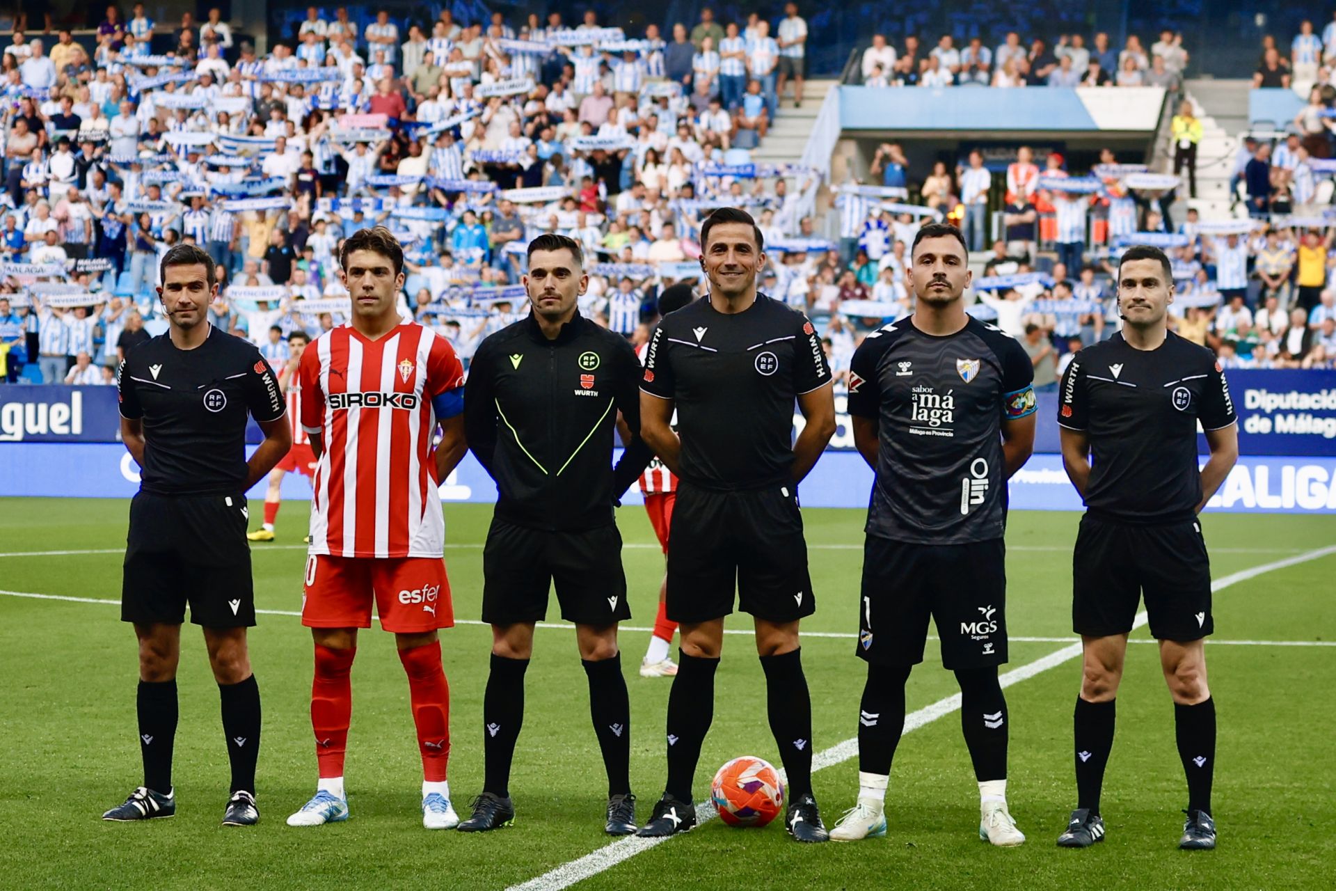 Las mejores imágenes del Málaga (2-1) Sporting de Gijón