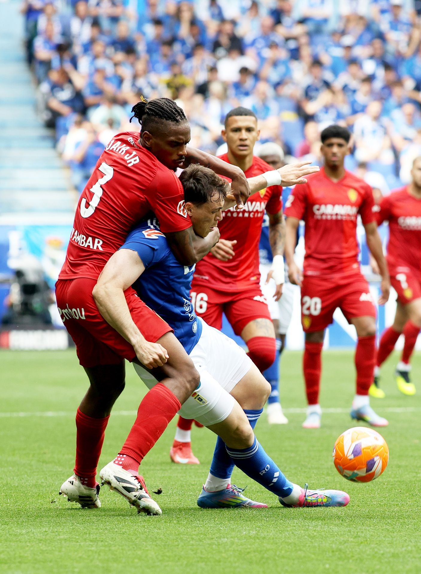 Las mejores imágenes del Real Oviedo 1-0 Real Zaragoza