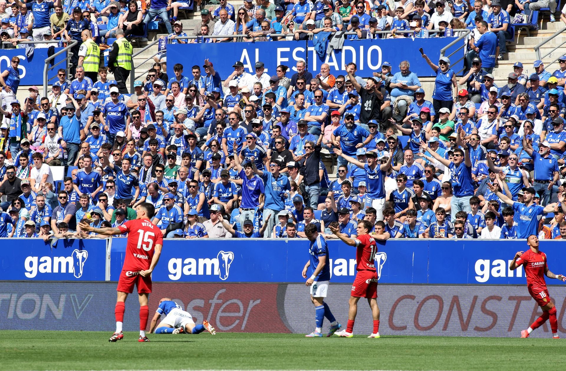 Las mejores imágenes del Real Oviedo 1-0 Real Zaragoza