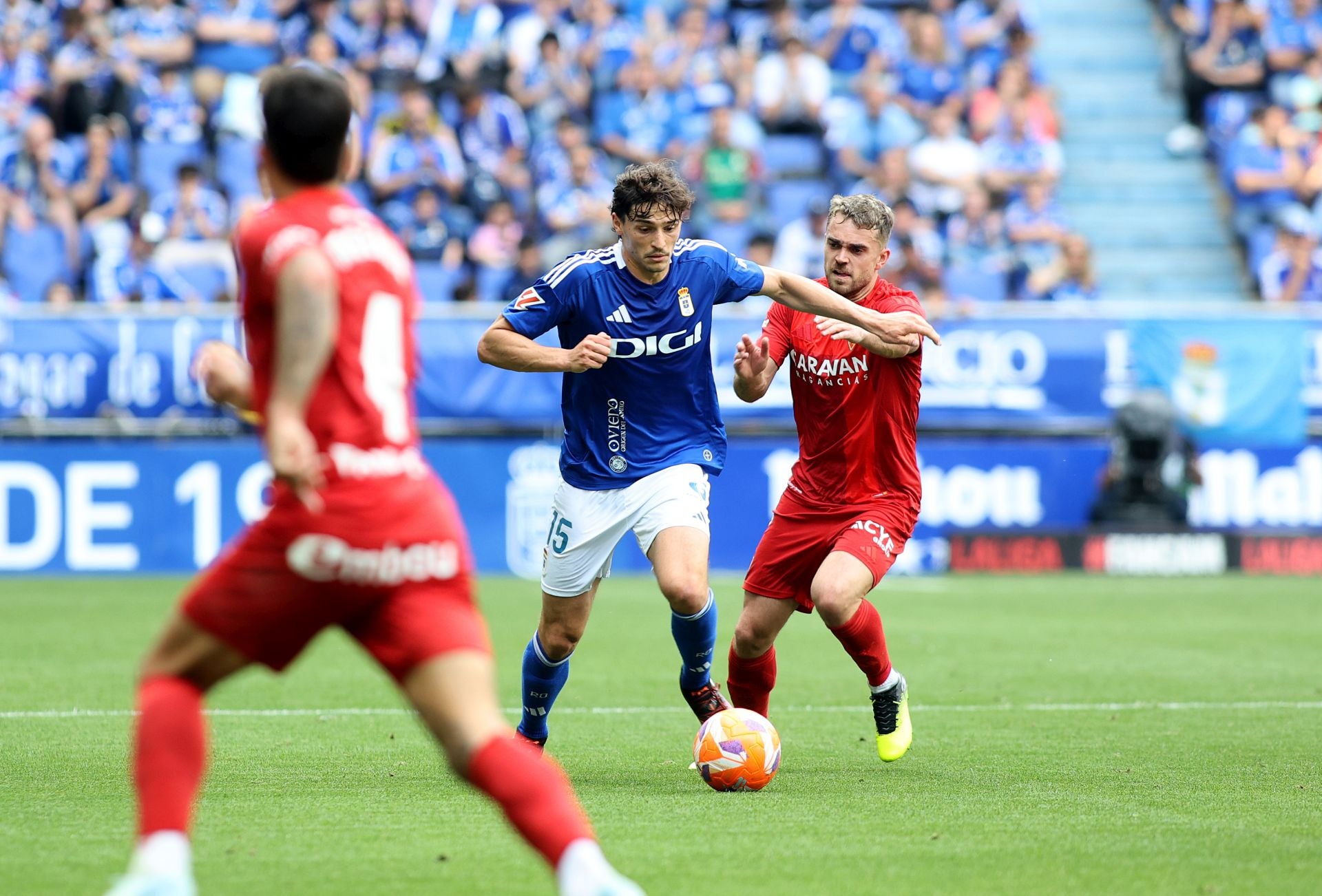 Las mejores imágenes del Real Oviedo 1-0 Real Zaragoza