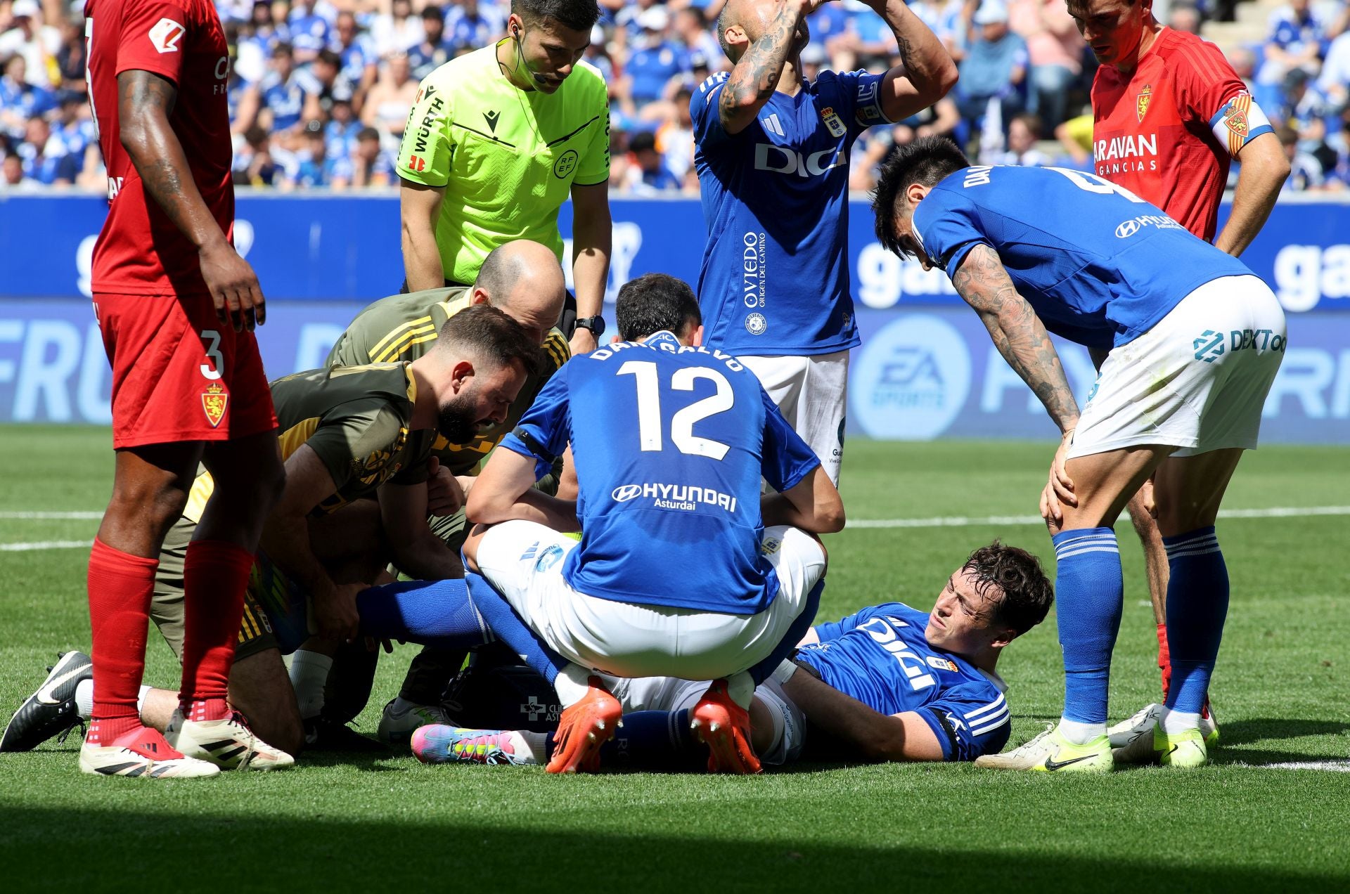 Las mejores imágenes del Real Oviedo 1-0 Real Zaragoza