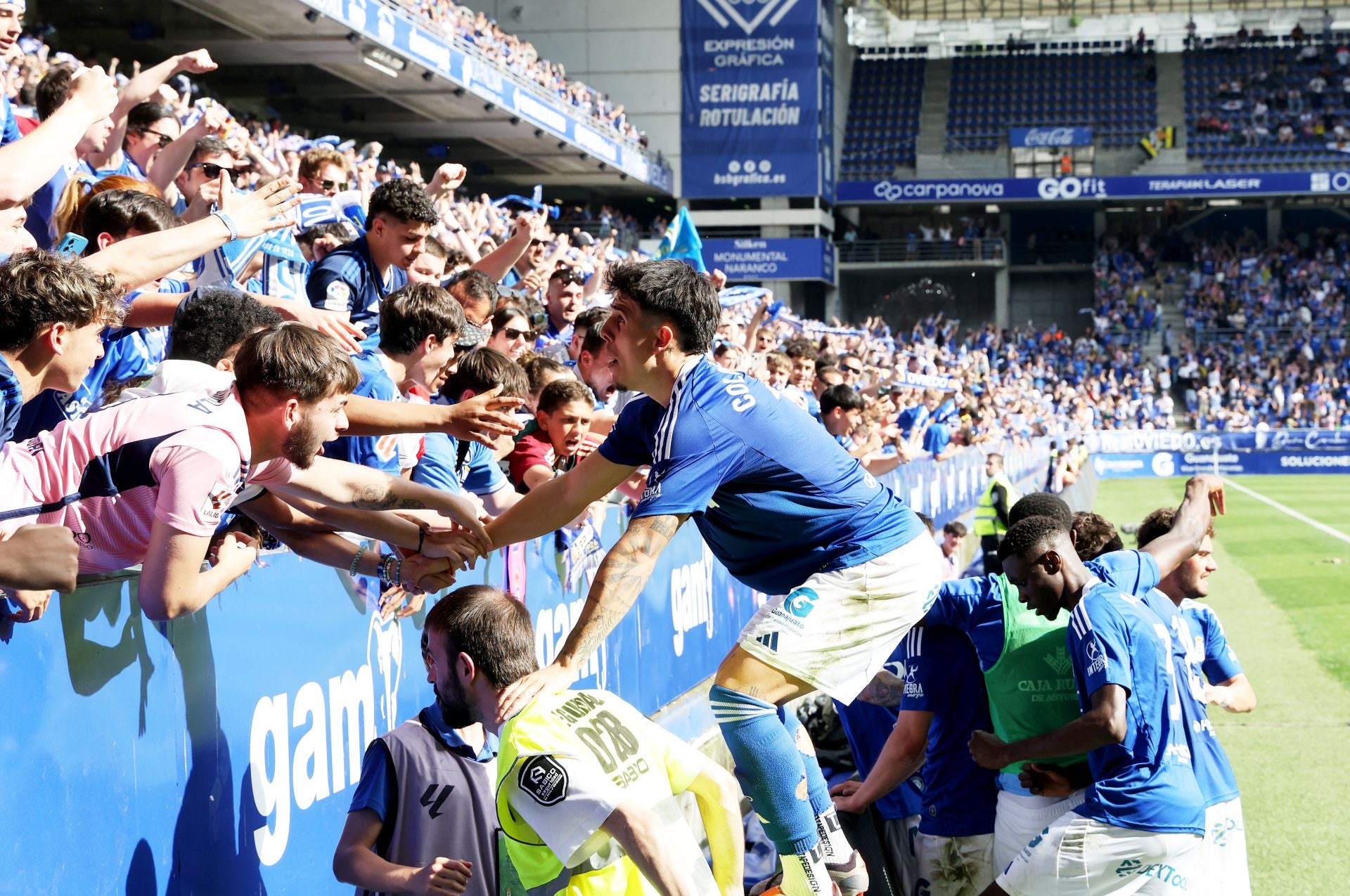 Las mejores imágenes del Real Oviedo 1-0 Real Zaragoza