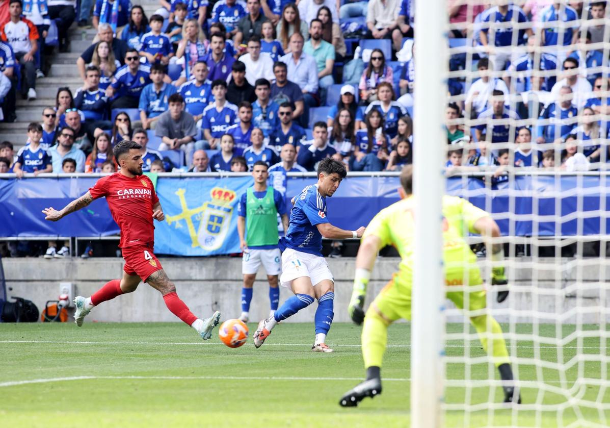 Las mejores imágenes del Real Oviedo 1-0 Real Zaragoza