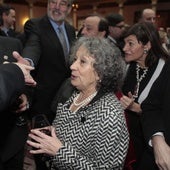 Homenaje que los compañeros de Belén del Valle le hicieron por su jubilación en 2013.