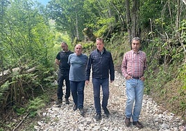 uan Ramón Vega, Miguel Fernández, Marcelino Marcos y Javier Vigil.