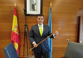 El alcalde de Cangas, José Luis Fontaniella.