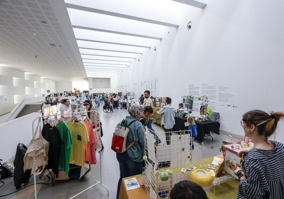 Labshop del pasado fin de semana, en Laboral Centro de Arte y Creación Industrial.