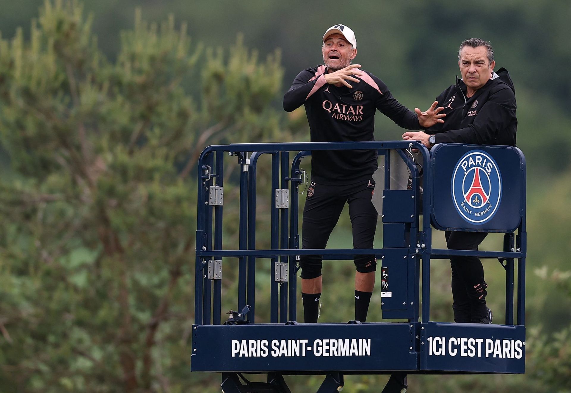 Las imágenes de cómo entrena Luis Enrique al PSG