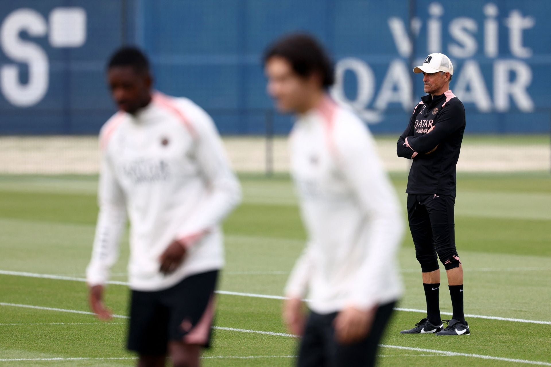 Las imágenes de cómo entrena Luis Enrique al PSG