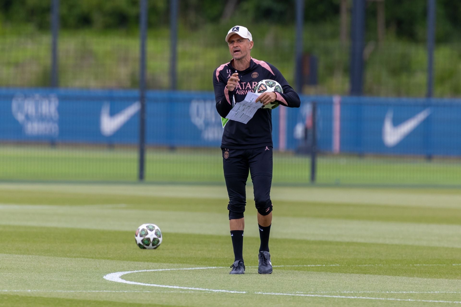 Las imágenes de cómo entrena Luis Enrique al PSG