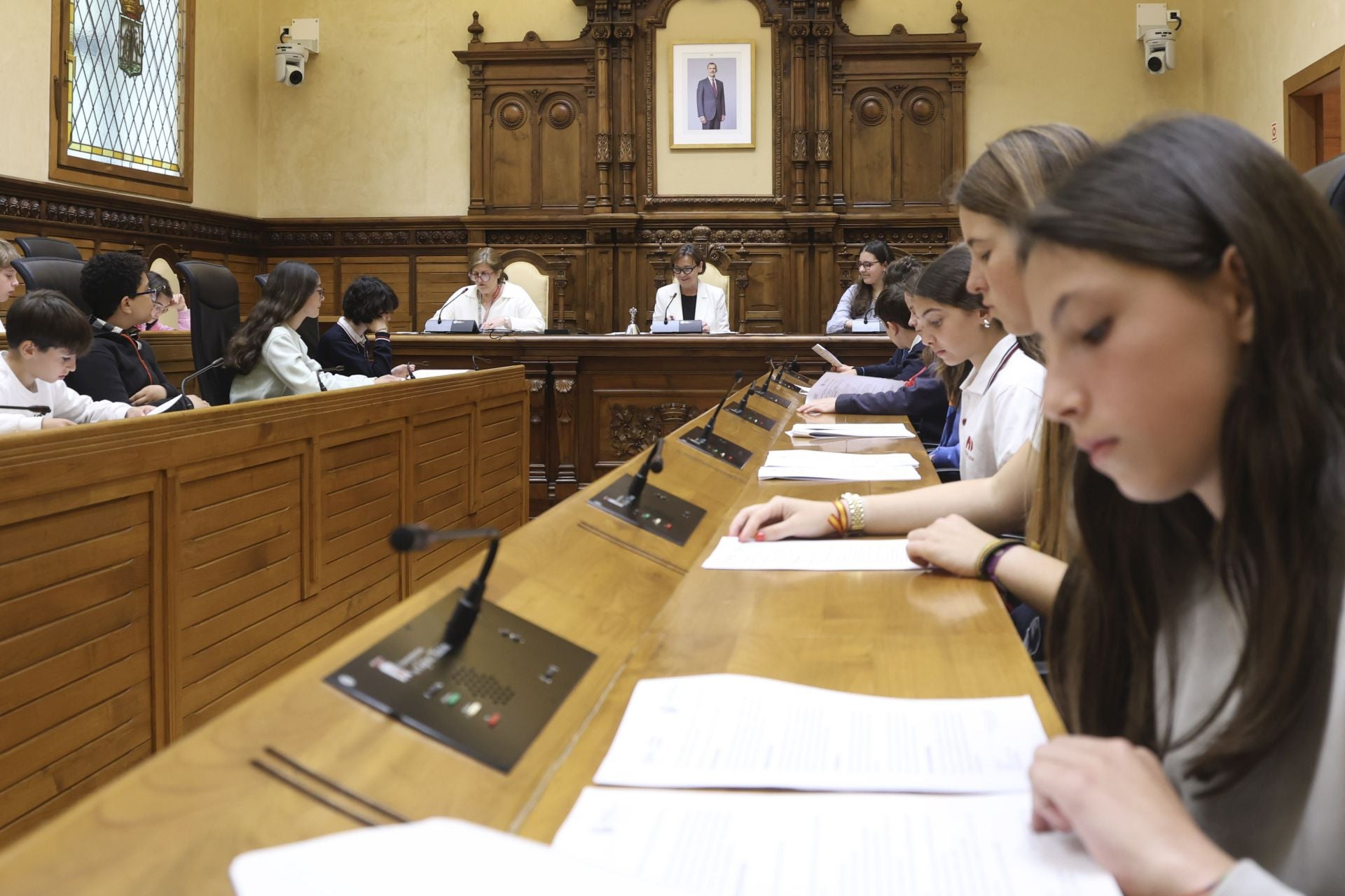 El Consejo de Infancia y Participación de Gijón, en imágenes