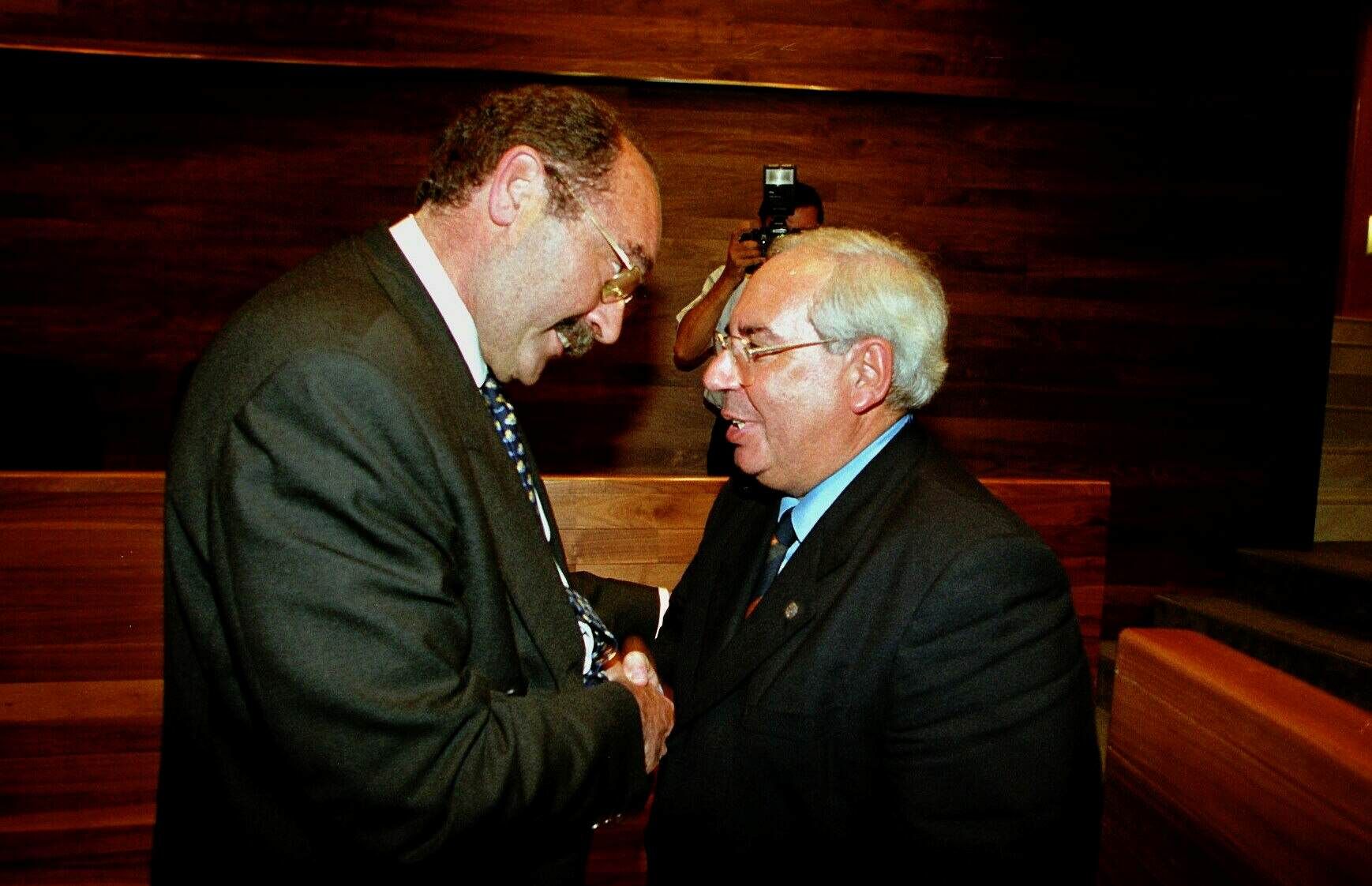 Sergio Maqués y Vicente Álvarez Areces.