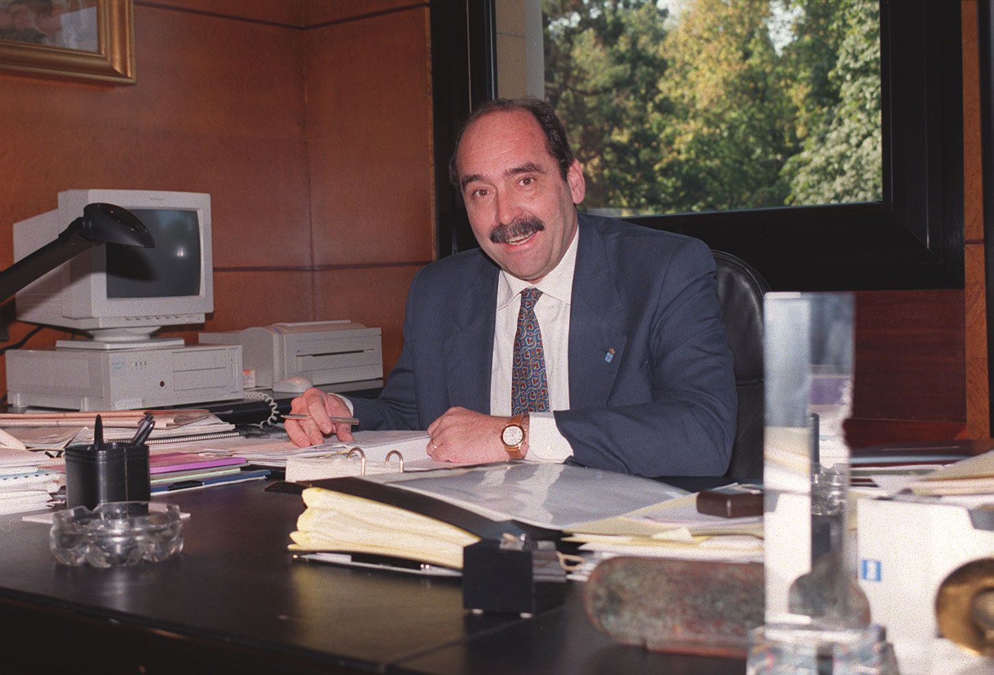 Sergio Marqués, en su despacho de la Presidencia.