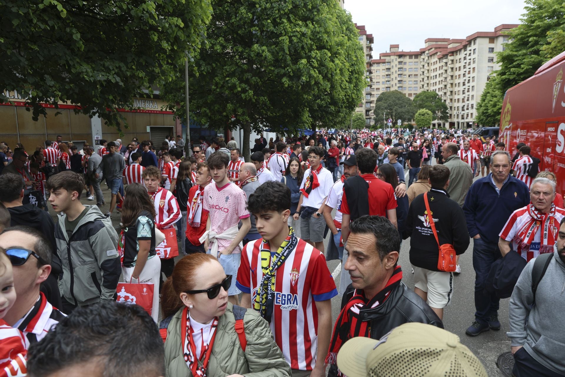 ¿Estuviste en el Sporting de Gijón - Cartagena? ¡Búscate entre las fotos!