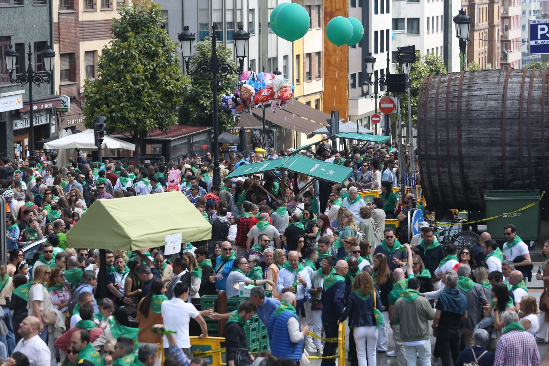 Las mejores fotos de la Preba de la Sidra de Oviedo