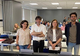 Gemma Polledo, Ignacio García, Begoña López, Eduardo Pérez y Jaime Fernández
