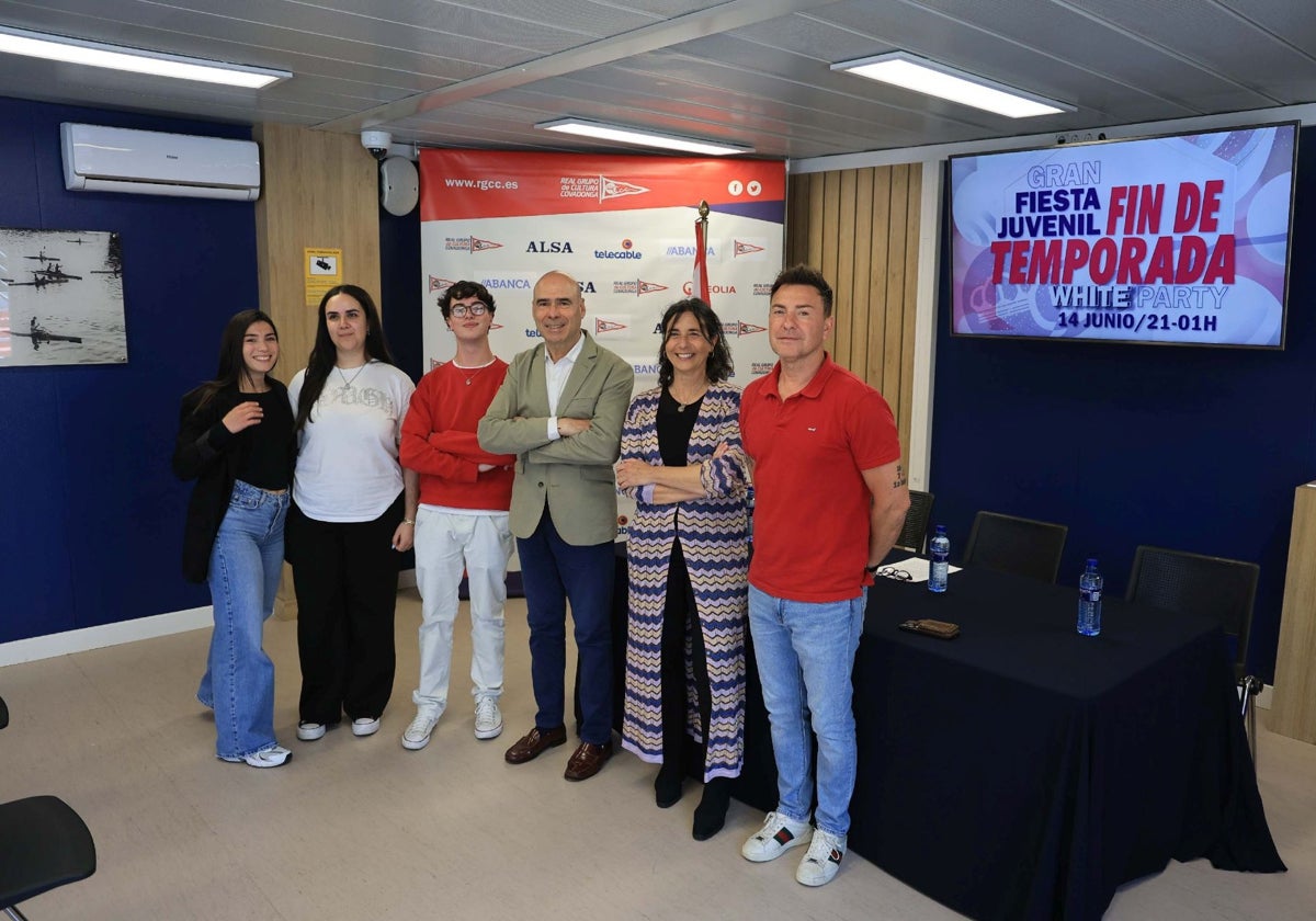Jóvenes grupistas, Joaquín Miranda, Ana Echenique y Paco García.