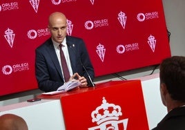David Guerra, durante su comparecencia en Mareo.