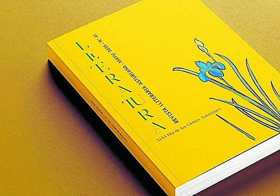 Portada del últimu númberu de la revista lliteraria de l'Academia.